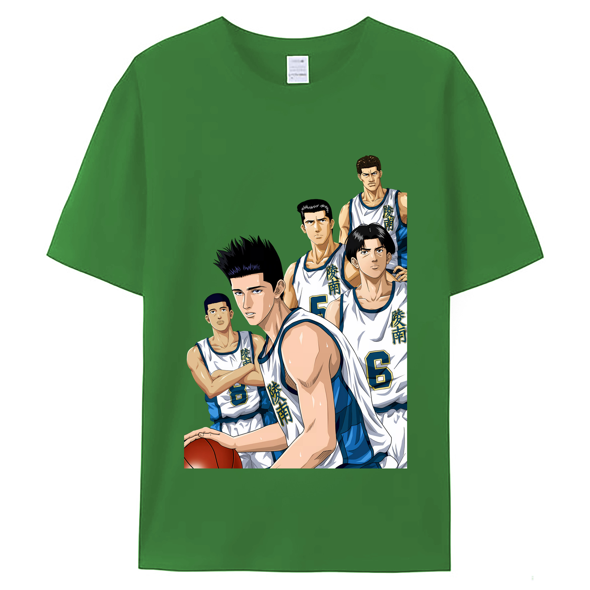 （画像用） SLAM DUNK／スラムダンク レディースカジュアルプリントTシャツ（綿100％）